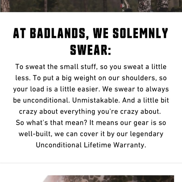 Badlands Calor Approach XLarge Tall Mens Hunting Camo Pants - Picture 9 of 9